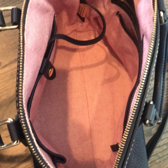 Dooney & Bourke Navy Handbag - Picture 5 of 7